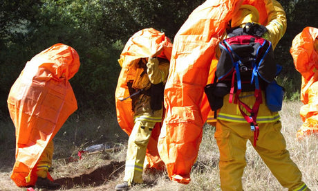 What Materials Are Fire Shelters Made From?