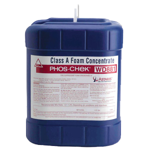 Wildland Fire retardants gel foam WD881 Class A