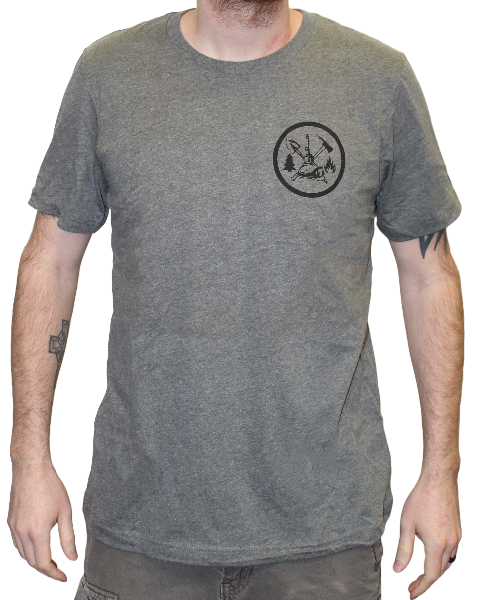 Wildland FIRE Firefighter T-Shirt (Heather Grey), The Supply Cache