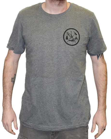 Wildland FIRE Firefighter T-Shirt (Heather Grey), The Supply Cache