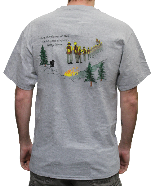 Memorial T-Shirt, Wildland Firefighter Foundation