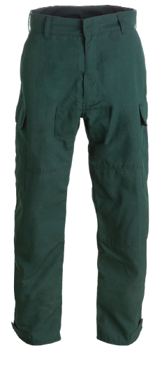 Nomex 6.8 oz Wildland Fire Pants (Green), Vallfirest