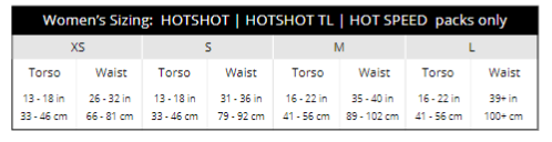 Women's Hotshot  TL Pack, Mystery Ranch