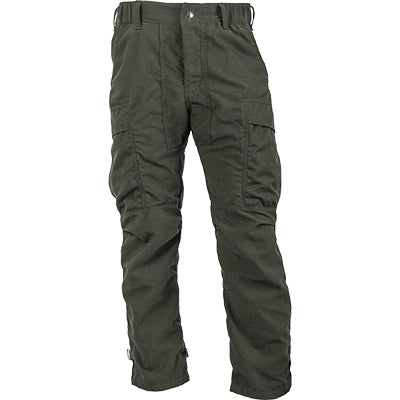 Green Tecasafe Plus 7 oz Elite brush pants.