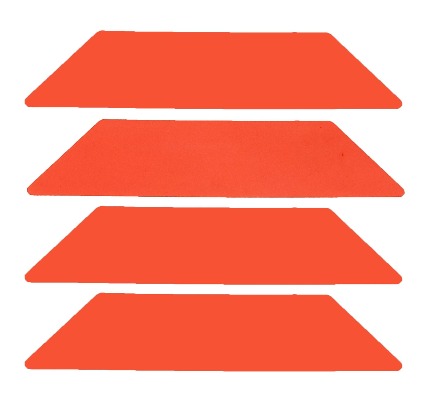 Reflective Strips (4 Pack), Bullard