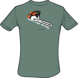 Chainsaw T-Shirt (Military Green), The Supply Cache