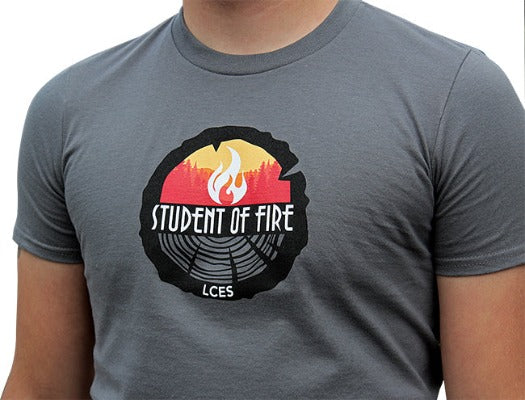 Student of Fire T-Shirt (Charcoal), The Supply Cache