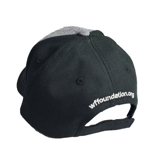 Ball Cap with Wreath (Grey/Black), Wildland Firefighter Foundation