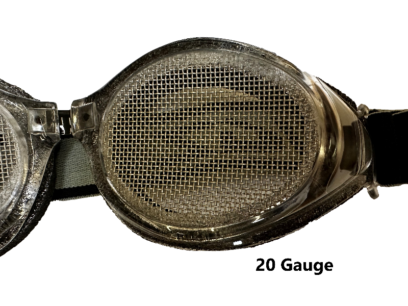 Bugz-Eye Sight Shield Anti-Fog Safety Goggles - 30 Mesh Steel Mesh For Logging, Chainsaw Work
