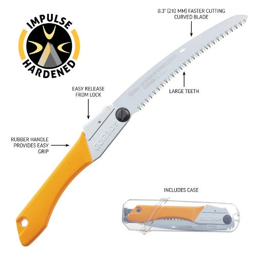 Gomboy Curve Pro 240mm Folding Saw, Silky