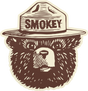Smokey Bear Sticker