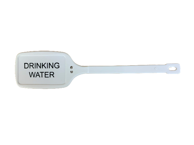 Water container tag Drinking Water