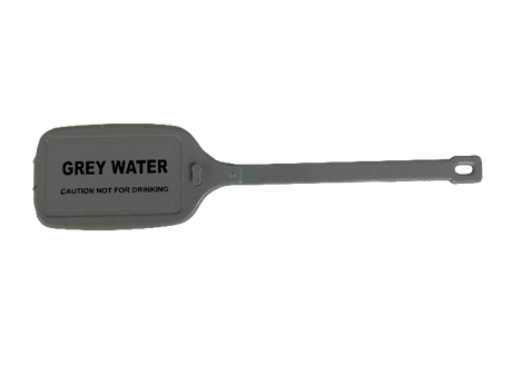 Water Container Tag Grey Water