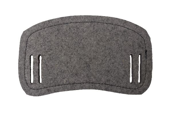 Chainsaw Shoulder Pad (Leather & Felt Back)