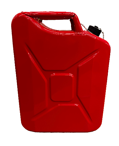 MoreChioce 5L Red Metal Jerry Can Car Canister Holder Storage Tank with 3  Handles for Water Petrol Oil Water Alcohol 