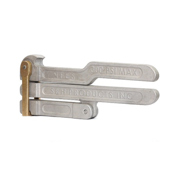 wildland or forestry single jacket hose clamp