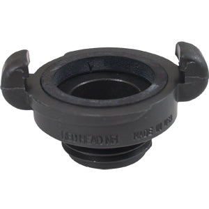 Adapter Quarter Turn 1 IN Male (Aluminum), Red Head Brass