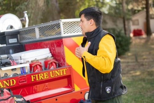 Alpha Vest-Nomex Fleece (Black), DragonWear