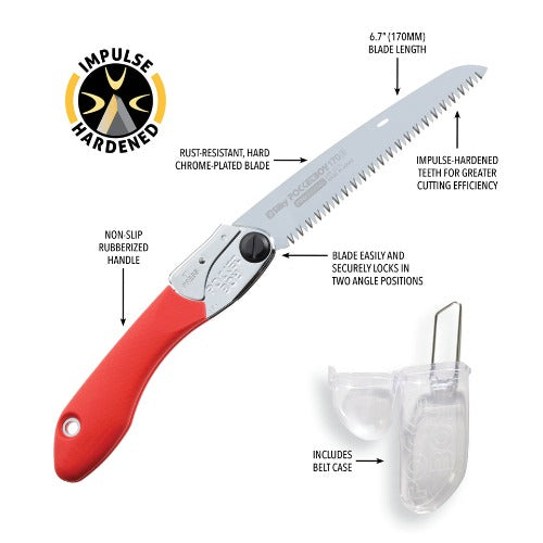 Pocketboy 170mm Folding Saw, Silky