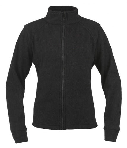 Women s Alpha Jacket SuperFleece Black DragonWear