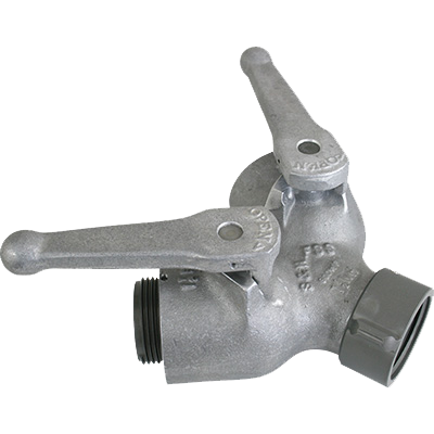 Wildland Fire forestry hose wye valve split