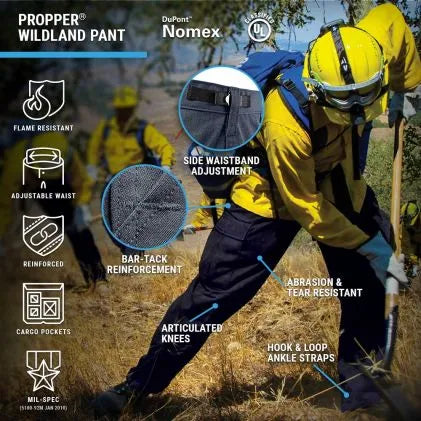 Dual Compliant Wildland Station Pant (Navy), Propper