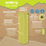 Static V Summit Sleeping Pad, Klymit