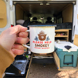 Enamelware Mug (13 OZ) - Smokey Bear, The Landmark Project