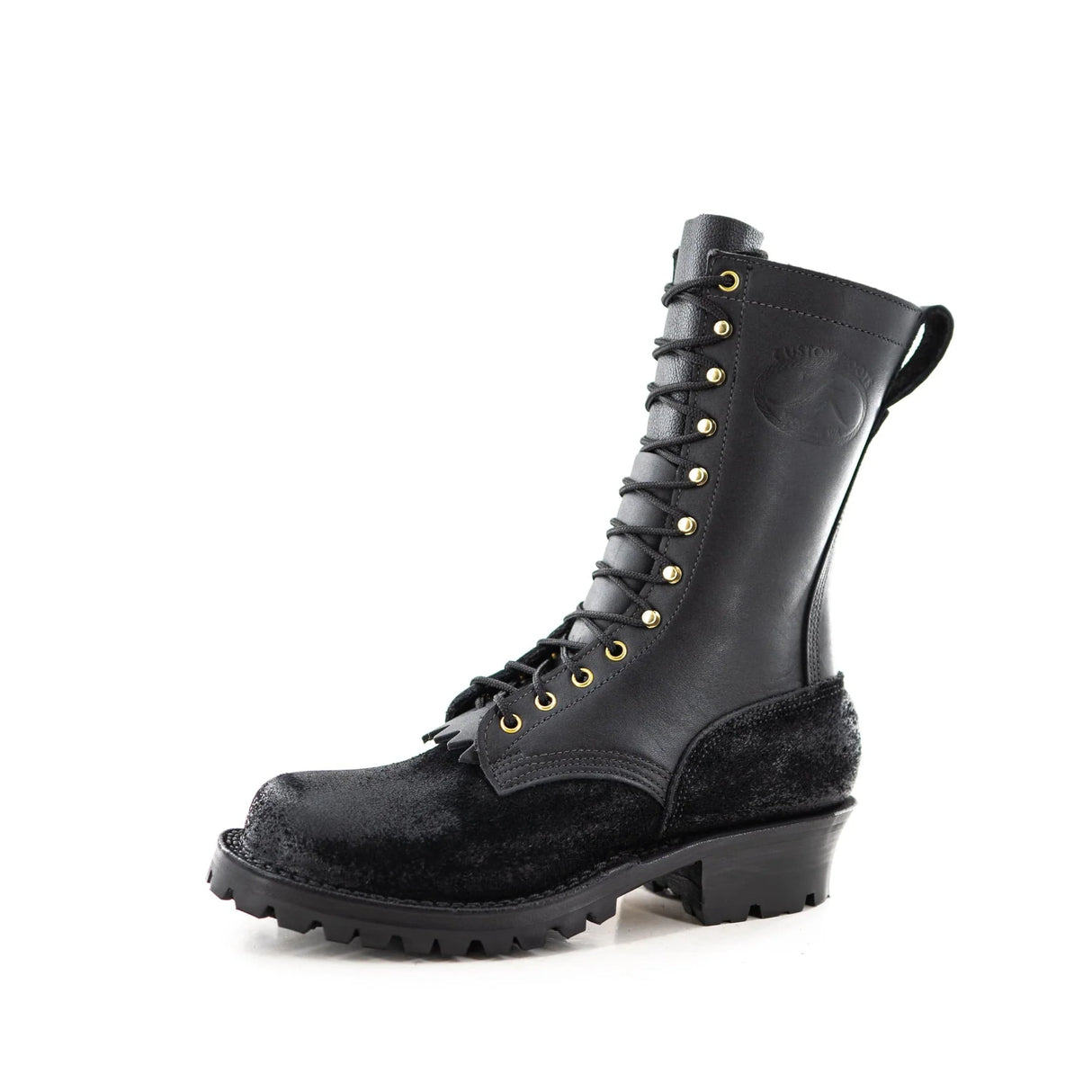 Fire Inlander-Black Rough Out (10" Upper), JK Boots