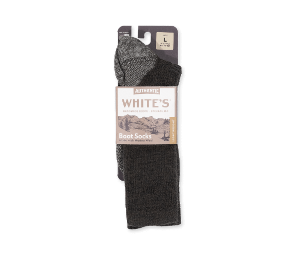 Lightweight Crew Socks, White's