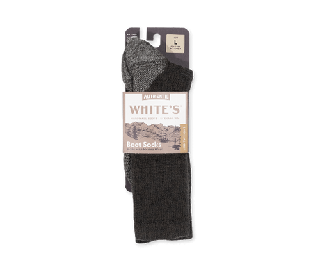 Lightweight Crew Socks, White's