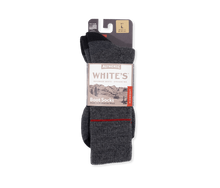 Midweight Crew Socks, White's
