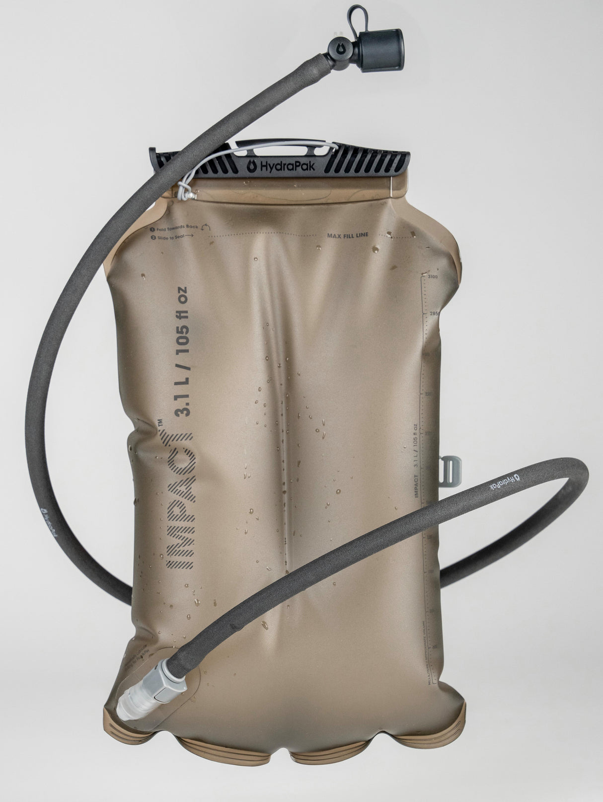 3.1L OHY Diagonal Port Reservoir, Hydrapak