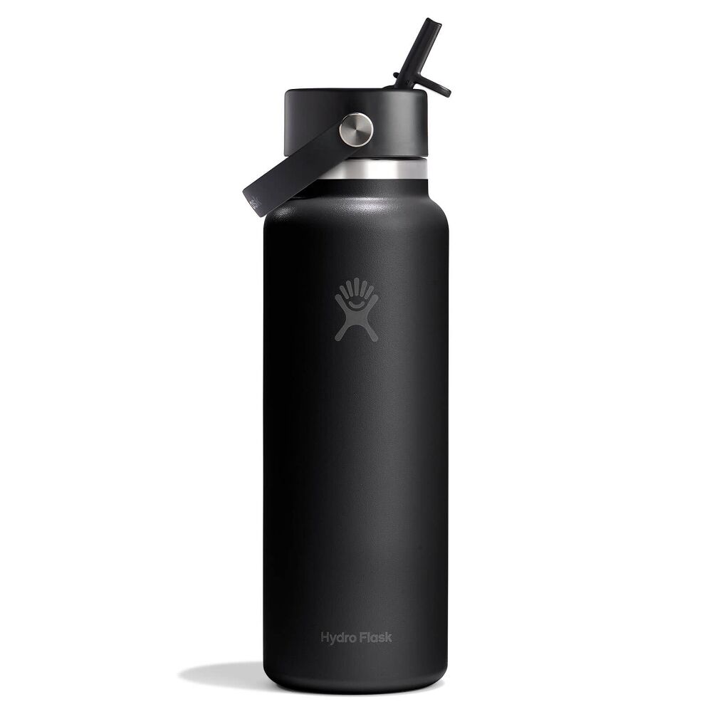Water Bottle-40 oz Wide Mouth with Flex Cap, Hydro Flask