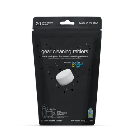 Gear Cleaning Tablets, Bottle Bright