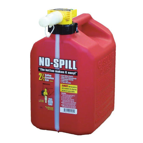 Gasoline ViewStripe CARB Compliant Fuel Can, No-Spill