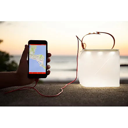 LuminAID Max QI Solar Lantern with Phone Charger, LuminAid