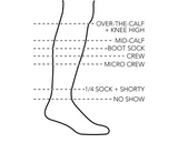 Lightweight Crew Socks, White's