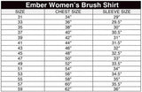 Women's Ember Tecasafe Plus 5.8 oz. Brush Shirt (Yellow), CrewBoss