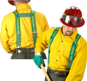 Wildland Fire Fighter Suspenders, American Firewear