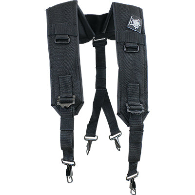 Suspenders Padded Nylon Military