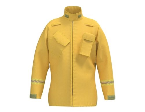 Cal Fire Interim Jacket w/ 3M Comfort Trim (Yellow), CrewBoss