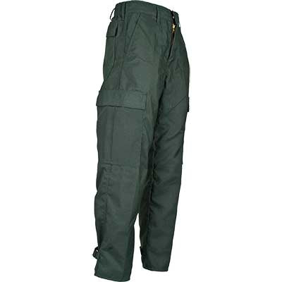 CrewBoss Classic NFPA 1977 rated wildland brush pants, advance rip-stop material SIDE