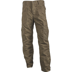 CrewBoss Classic NFPA 1977 rated wildland brush pants, khaki advance rip-stop material FRONT