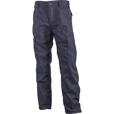 CrewBoss Classic NFPA 1977 rated wildland brush pants, navy advance rip-stop material FRONT