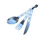 Stainless Steel Cutlery 3 piece set, GSI Outdoors