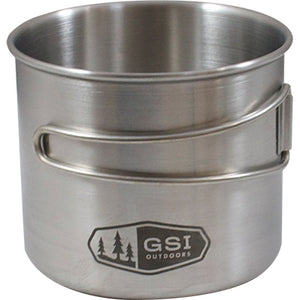 Glacier Bottle Cup/Pot- Stainless Steel (18 oz.), GSI Outdoors