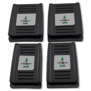 Double Down Helmet Clips (4 per pack), BlackJack