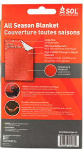 All Season Emergency Blanket, SOL