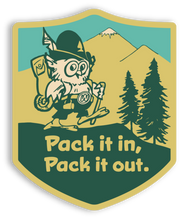 Pack it in Pack it out Sticker